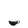 Чашка Cappuccino Churchill 227мл Monochrome, цвет Onyx Black MOBKCB201 фото