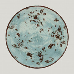 Тарелка круглая плоская RAK Porcelain Peppery 15 см, голубой цвет в Москве , фото