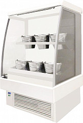 Холодильная горка ES SYSTEM K RCS SCORPION 02 MINI FL 0,9 Белая фото