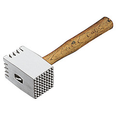Молоток для отбивания мяса Paderno 0,6кг, алюм. с дерев. ручкой, 32см 42508-00 в Москве , фото