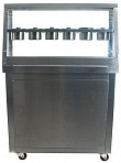 Фризер для жареного мороженого Foodatlas KCB-2F (контейнеры, 2 компрессора)