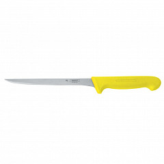 Нож филейный P.L. Proff Cuisine PRO-Line 20 см, желтая пластиковая ручка в Москве , фото