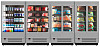 Холодильная горка Полюс FC20-08 VM 1,0-2 (Carboma Cube 1930/875 ВХСп-1,0) 9006-9005 фото