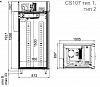 Шкаф для хлебопекарных производств Polair CS107-Bakery Br Тип 1 (1001230d) фото