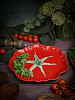 Тарелка Casa di Fortuna d 28 см h 2,8 см, Tomato (CDF TM03) фото