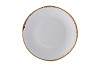 Тарелка безбортовая Porland 28 см фарфор цвет серый Seasons (187628) фото