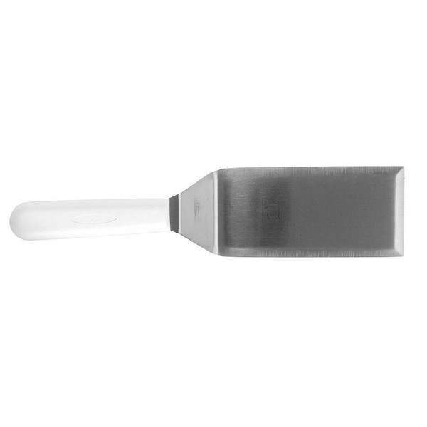 Лопатка P.L. Proff Cuisine 15,5*7,5 см острые края нерж. с пласт. ручкой черная фото