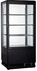 Шкаф-витрина холодильный Cooleq CW-85 Black в Москве , фото