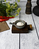 Соусник-сковорода Porland d 6 см фарфор цвет темно-серый Seasons (808111) фото