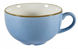 Чашка Cappuccino Churchill Stonecast Cornflower Blue SCFSCB281 340мл фото