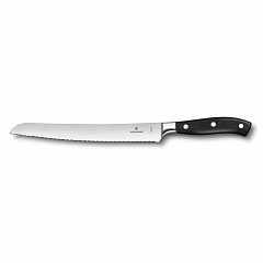 Нож для хлеба Victorinox Grand Maitre 36,5(23) см, ширина 3 см, ручка пластик, кованая сталь фото