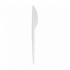 Нож одноразовый Garcia de Pou 17,5 см, белый, PS, 100 шт в Москве , фото