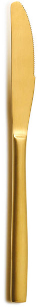 Нож столовый Comas BCN COLORS 18% Gold (6096) фото