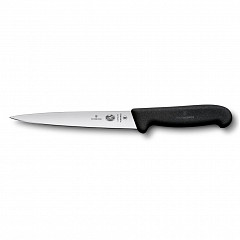 Нож филейный Victorinox Fibrox, гибкое лезвие, 20 см, ручка фиброкс (70001018) фото