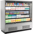 Холодильная горка Полюс FC20-07 VM 1,9-1 0300 LIGHT фронт X0 бок металл (9006-9005)