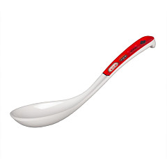 Ложка для мисо супа P.L. Proff Cuisine 15 мл 17,1*4 см пластик меламин White-Red Паназия (81221793) в Москве , фото