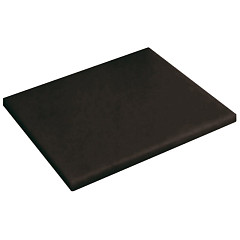 Доска разделочная Paderno 320х265мм h20мм (GN 1/2), полиэтилен, черная 42522-09 фото