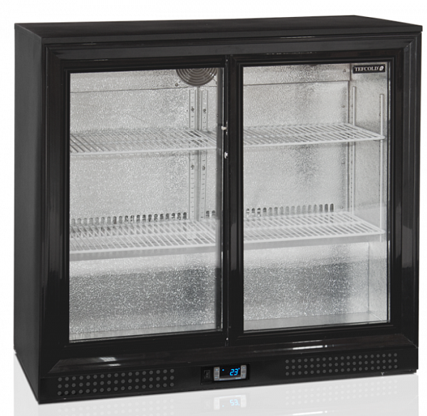 Барный холодильник Tefcold DB201S черный фото