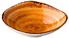 Салатник Style Point Jersey Orange 292 мл, d 16 см, цвет оранжевый (QU94020) фото