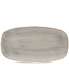 Блюдо прямоугольное Churchill CHEFS Stonecast Peppercorn Grey SPGSXO141 фото