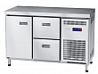 Холодильный стол Abat СХС-60-01 неохлаждаемая столешница без борта (ящики 1/2, дверь)