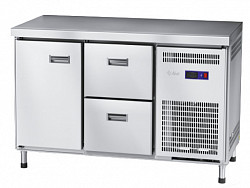 Холодильный стол Abat СХС-60-01 неохлаждаемая столешница без борта (ящики 1/2, дверь) фото