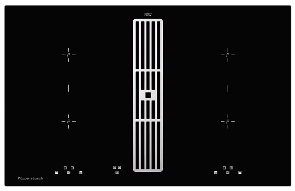 Индукционная варочная панель Kuppersbusch KMI 8500.0 SR Silver Chrome фото
