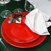 Блюдо овальное Porland 18х14 см фарфор цвет красный Seasons (112118) фото