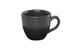 Чашка кофейная Porland 90 мл фарфор цвет черный Seasons (312109)