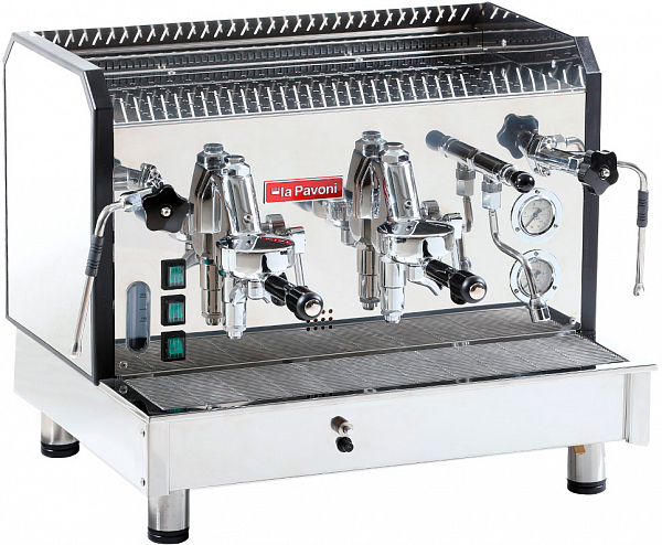 Рожковая кофемашина La Pavoni VASARI2S хром фото