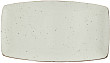 Тарелка прямоугольная Continental 35,5х19 см, белая 32CURV193-01