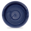 Тарелка мелкая без борта Churchill Stonecast Patina Cobalt Blue PABLEV111