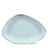 Блюдо треугольное Churchill CHEFS Stonecast Duck Egg Blue SDESTC301 фото