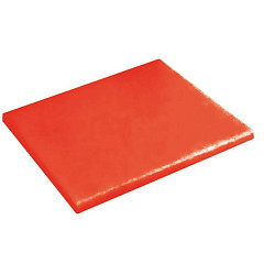 Доска разделочная Paderno 320х265мм h20мм (GN 1/2), полиэтилен, красная 42522-03 фото