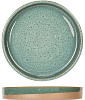 Тарелка с вертикальным бортом Cosy&Trendy d 26 см, BASALT OCEAN GREEN (3945027) фото