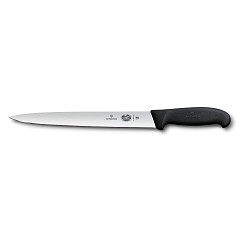 Нож для нарезки Victorinox Fibrox 25 см, ручка фиброкс черная фото