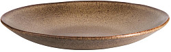 Тарелка Style Point Stone 26,5 см, цвет коричневый, Q Authentic (QU62909) в Москве , фото