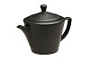 Чайник Porland 500 мл фарфор цвет черный Seasons (938405) фото