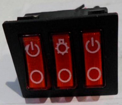 Выключатель тройной AIRHOT для HW-108 в Москве , фото
