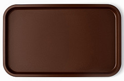 Поднос Мастергласс 1737-167 53х33 см, темно-коричневый фото