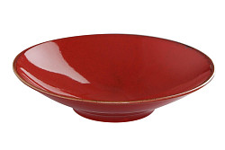 Чаша для салата Porland 26 см фарфор цвет красный Seasons (368126) в Москве , фото
